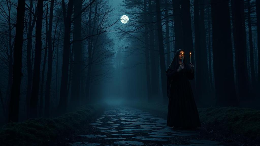 The Świecznica Bielańska / 비에와니 숲의 촛불&nbsp;과부