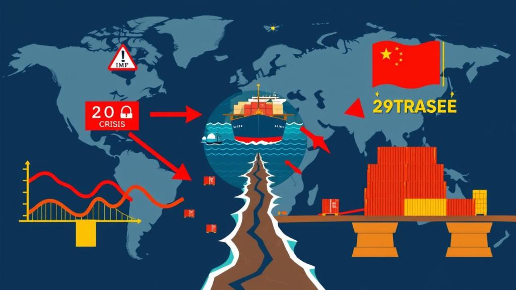 Global economy oil shock and trade disruption - April 19, 2026