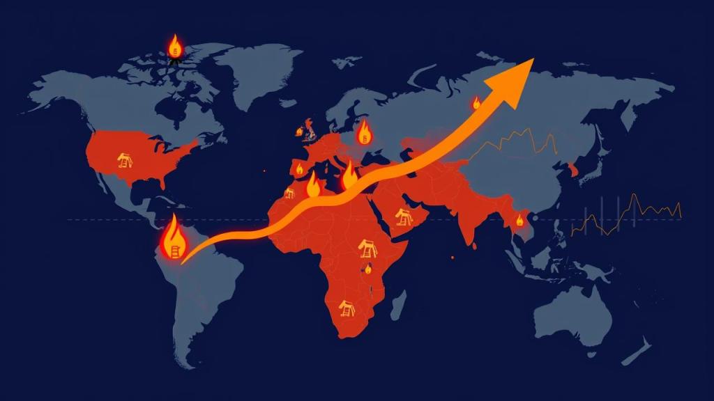 Global economy under pressure from Middle East oil shock — IMF downgrade, Strait of Hormuz risk, and Asia inflation surge